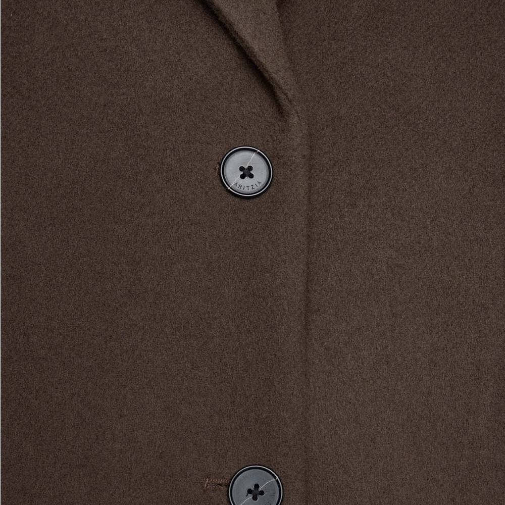 Aritzia brown pea coat - Picture 13 of 16